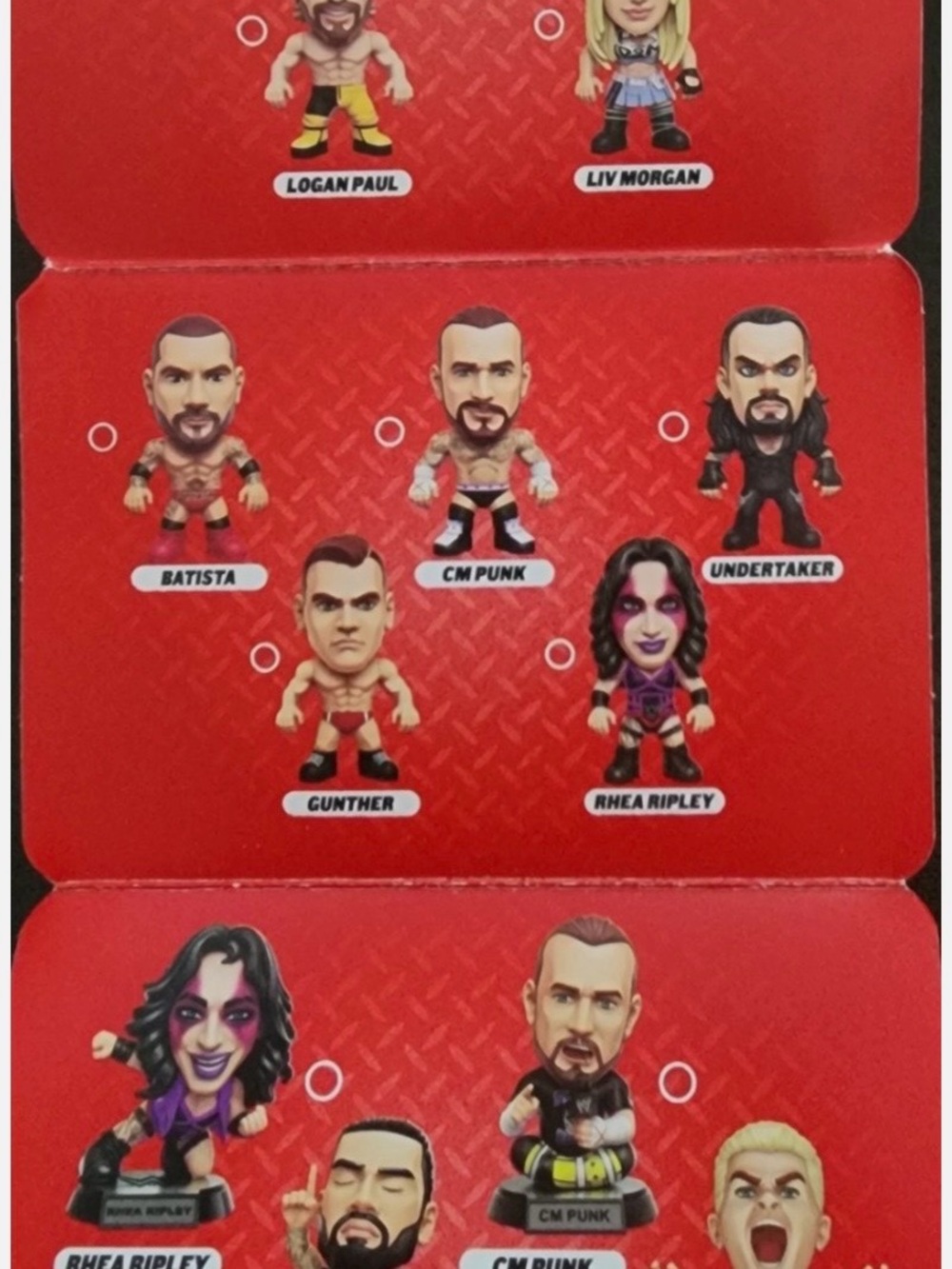 Lot of 3 WWE Ballers